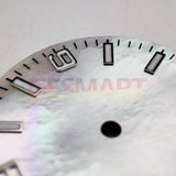 28.5mm Green Lume Numberal Watch Dial for NH35 4R35 Movement