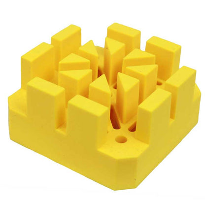 Bergeon 6744-P1-S flexible watch bracelet holder securing watches for precise repair work on a bench