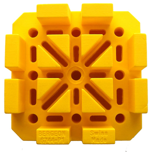 Bergeon 6744-P1-S flexible watch bracelet holder securing watches for precise repair work