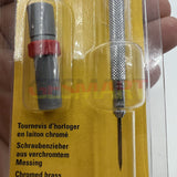 Bergeon 30080 Watchmakers Swiss Screwdriver with Spare Blades Size 0.50mm~3.0mm