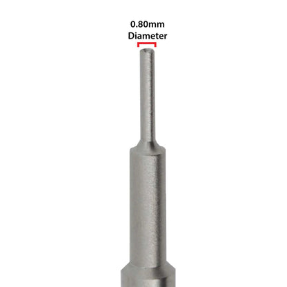 Bergeon 6767-BF stainless steel pointed end tip for precise spring bar tool in watch repair.