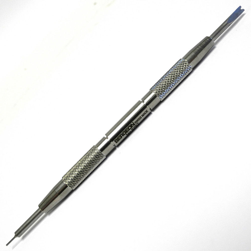 Bergeon 6767-S spring bar tool for precise watch bracelet fitting and removal by Bergeon.