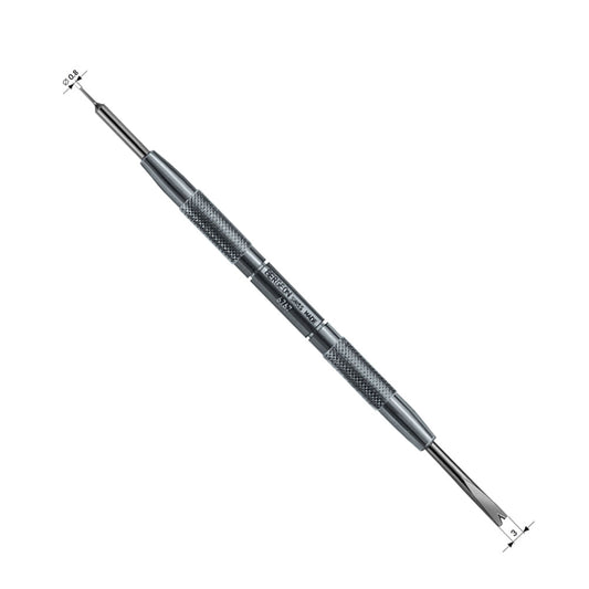 Bergeon 6767-S spring bar tool for precise watch bracelet fitting and removal by Bergeon.