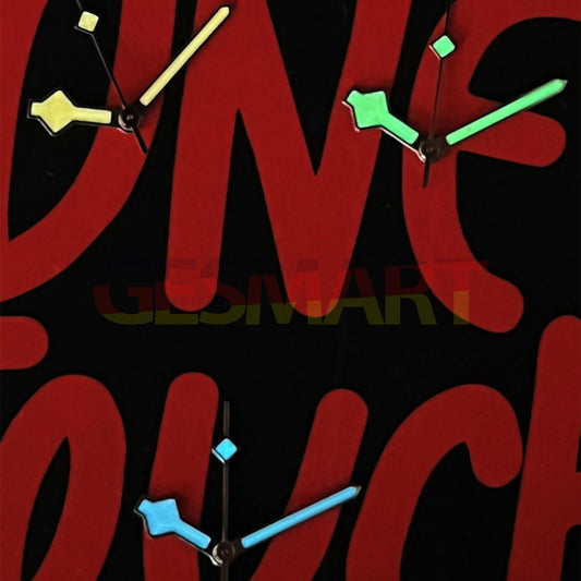 C3 Super Lume snowflake watch hands for SKX007/SBDX007/SRP777 with NH35 NH36 movement, Seiko compatible.