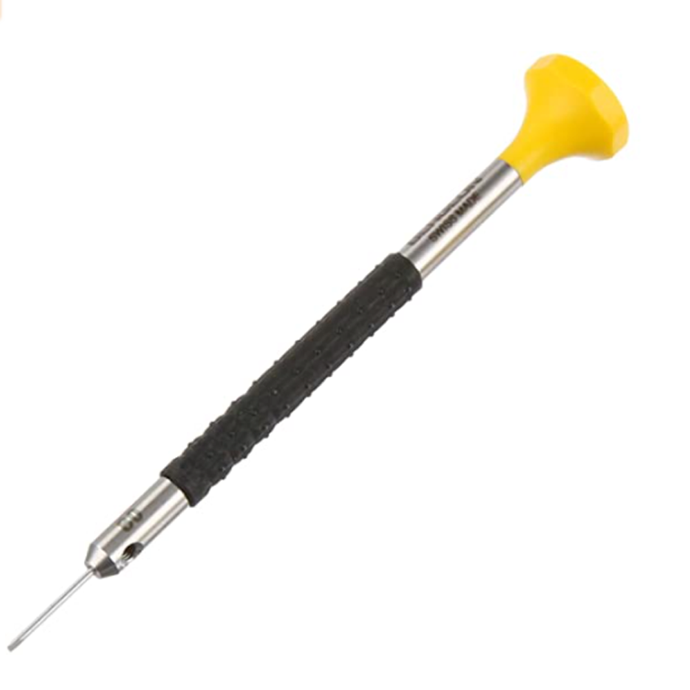 Bergeon 6899-080 ergonomic screwdriver for 0.80mm watch screws, precision Swiss tool for watchmakers