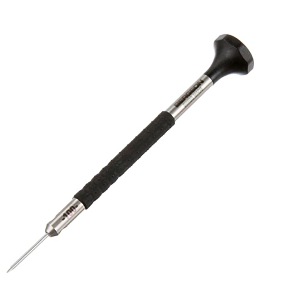 Bergeon 6899-100 ergonomic screwdriver for 1.00mm screws, precision Swiss watch repair tool.