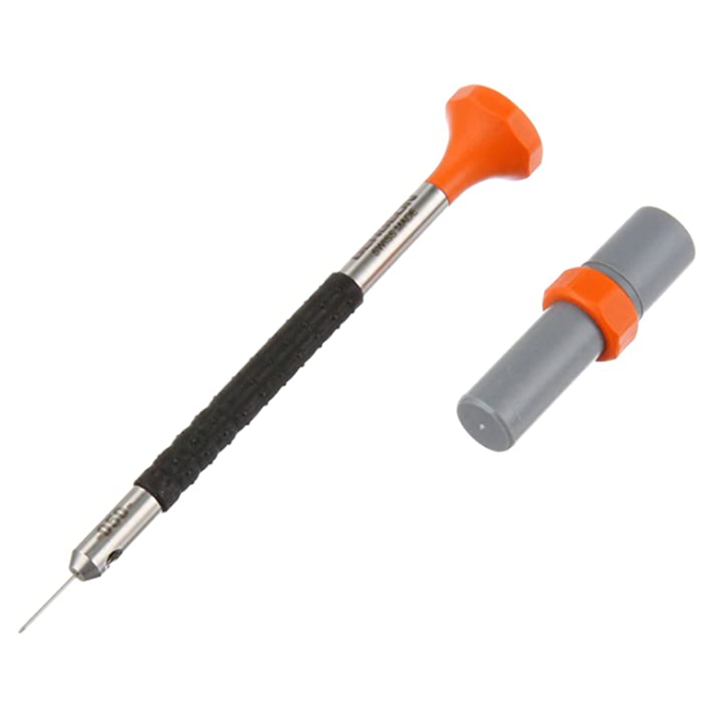 Bergeon 6899-AT-050 ergonomic 0.5mm screwdrivers with spare blades for precise watch repair tasks
