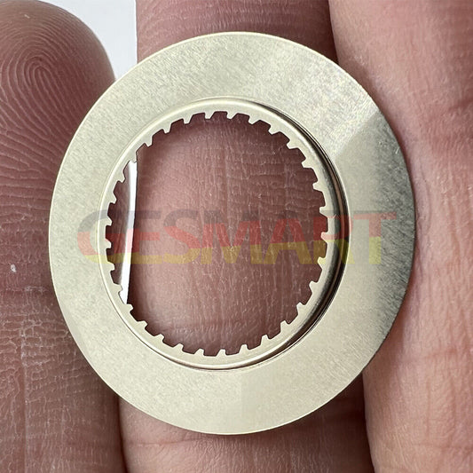 White date disk wheel for Ronda 5040D and 5030D movements, date display at 3 o'clock position.
