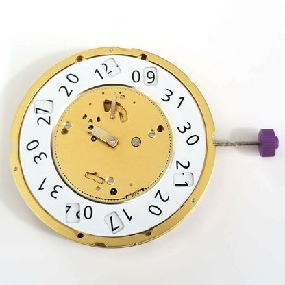 Montre à quartz Ronda 7004P 7004.P à 3 aiguilles, fabriquée en Suisse