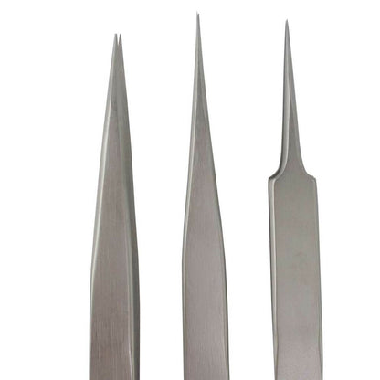 Bergeon 7024 precision non-magnetic tweezers set for delicate watch accessory handling and repair