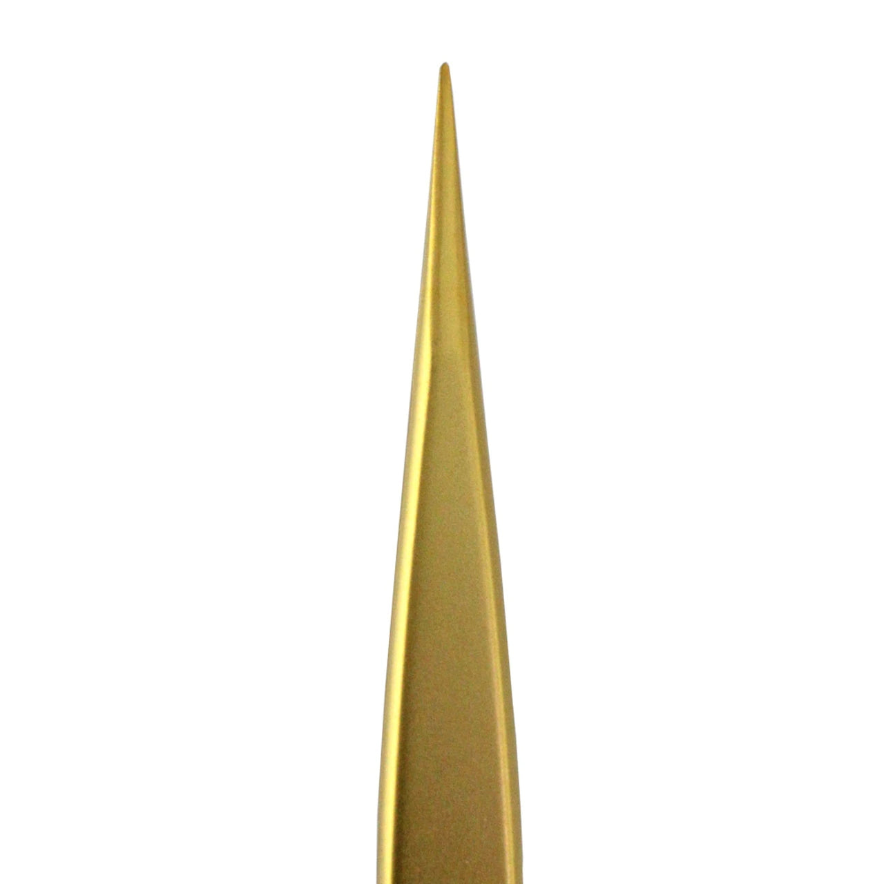 Bergeon 7029-2AM-GF gold-plated antimagnetic brass tweezers for precise watch repair and accessory handling.