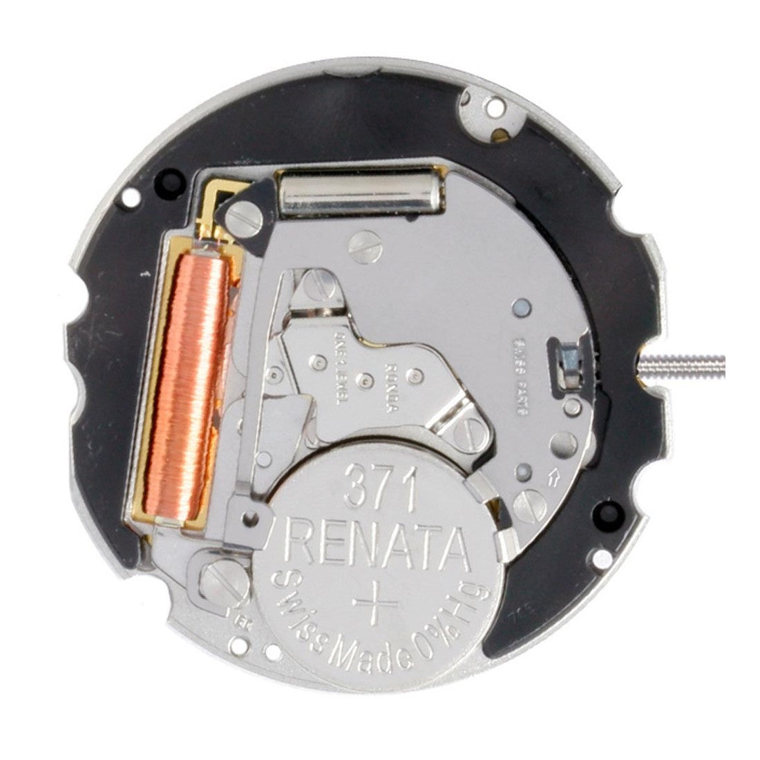 Ronda 704 quartz movement with date window at 3 o'clock for watch accessories
