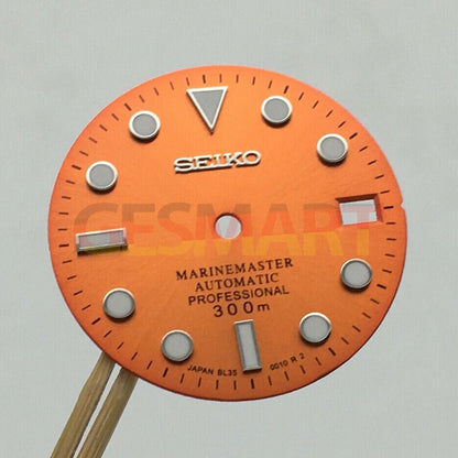 Watch Dial 28.5mm Luminous Suitable for NH35 Movement Watch Parts Replacement