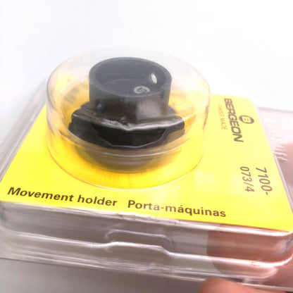 Bergeon 7100-07 watch movement holder for precise repair and assembly of standard watches