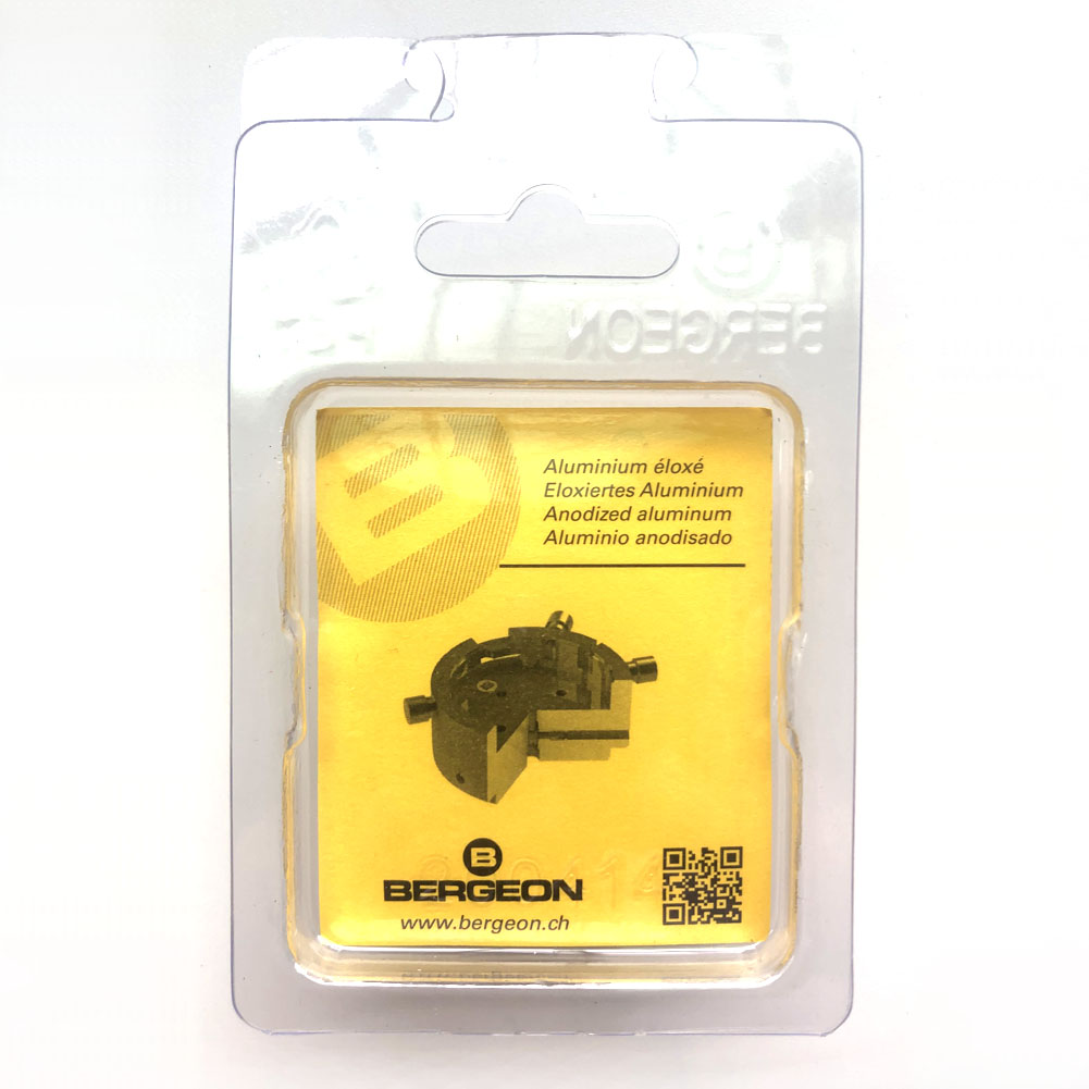 Bergeon 7100-11 1/2 watch movement holder for precise watch repair and secure assembly.