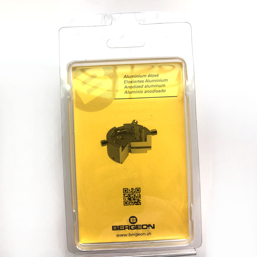 Bergeon 7100-ETA-6497 watch movement holder securely fits ETA 6497, ideal for professional watch repairs.