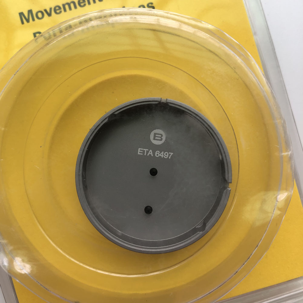 Bergeon 7100 sturdy watch movement holder for ETA 6497, perfect for precise watch repair tasks.