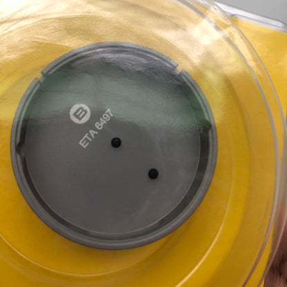 Bergeon 7100 movement holder for ETA 6497 watches, durable tool for precise repairs.