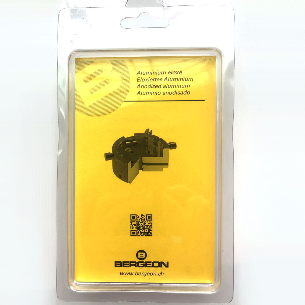 Bergeon 7100 watch movement holder for ETA 775X Valjoux, precise and durable tool for repair.
