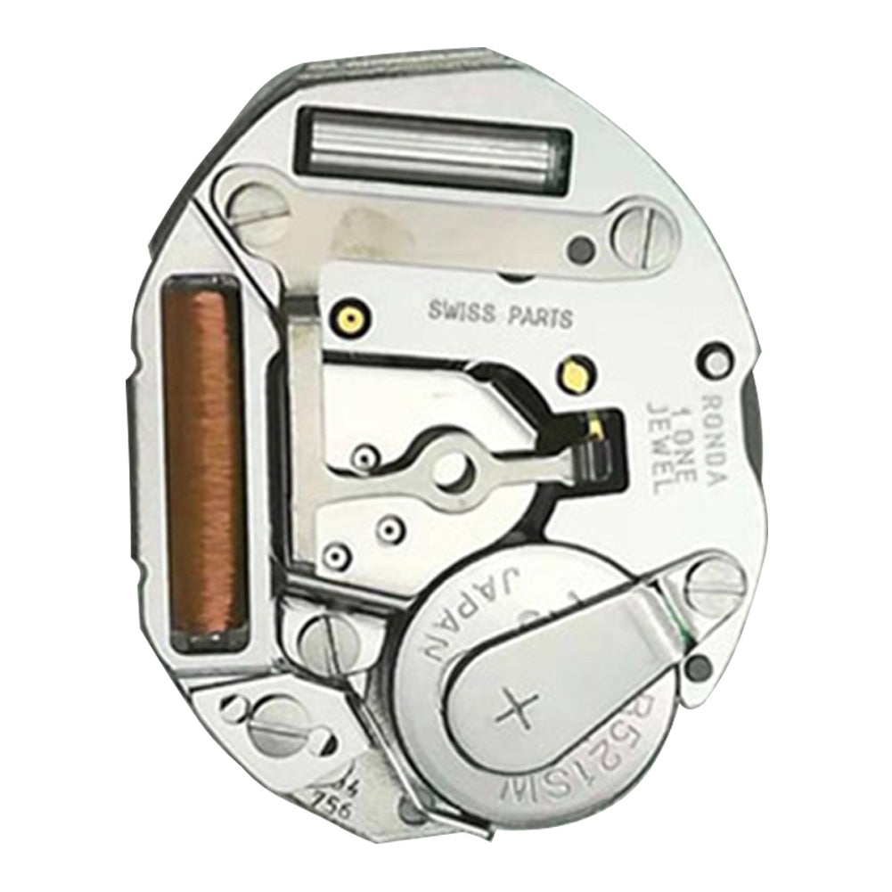 Mouvement de montre à quartz Ronda 756 à 2 aiguilles