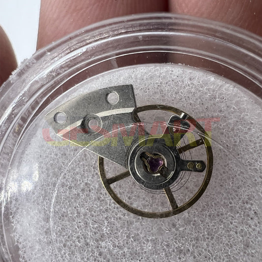 Complete balance wheel with splint for Mingzhu 2813 8205 movement, precision watch accessory.