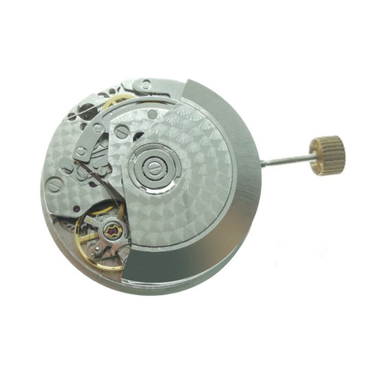 Asian 7750 Automatic Chronograph movement with ETA 7753 layout, small second at 6 o'clock.