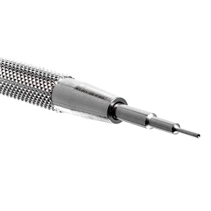 Bergeon 7767-F stainless steel spring bar remover tool for watch bracelet adjustments and repairs.