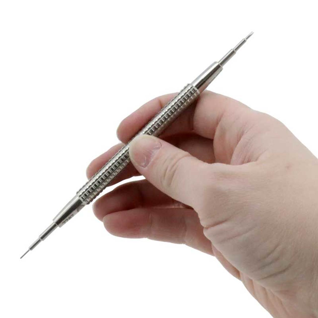 Bergeon 7767-F stainless steel spring bar remover tool for precise watch bracelet adjustments