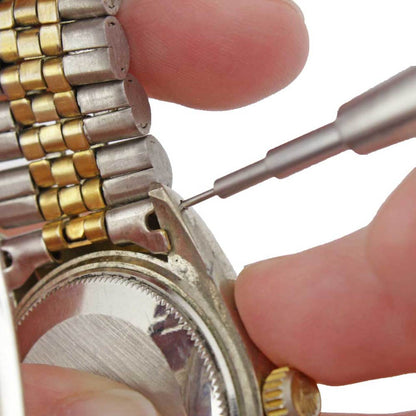 Bergeon 7767-F stainless steel spring bar removal tool for precise watch bracelet adjustment