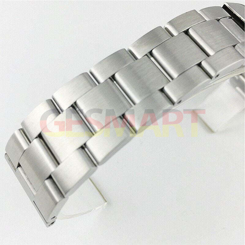 Diving Silk watch band with double lock buckle, durable leather strap for 18-26mm watches.