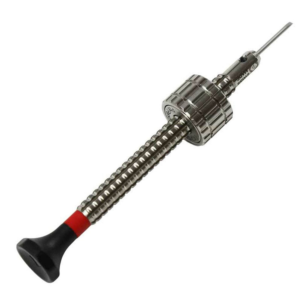 Bergeon 7965-C50 torque cylinder with 7969 screwdrivers for precise watch repair adjustments.