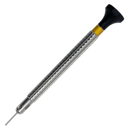 Set of 5 Bergeon 7965-P05 stainless steel screwdrivers for precise watch repair tasks
