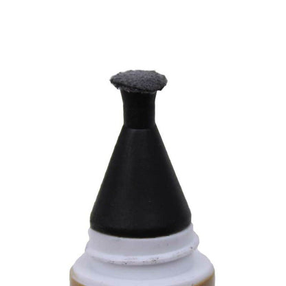Bergeon 7971 Mini Glass Cleaning Pen removing smudges for precise watch crystal care.