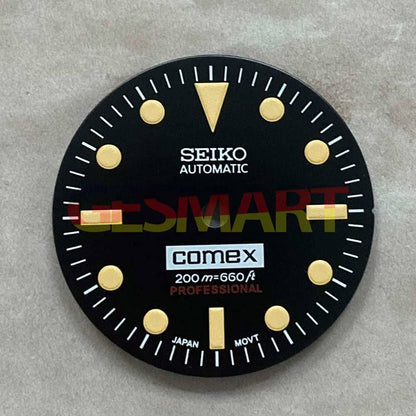 28.50mm Watch Dial Green Luminous Suitable for NH35/NH36 Movement Watch #04