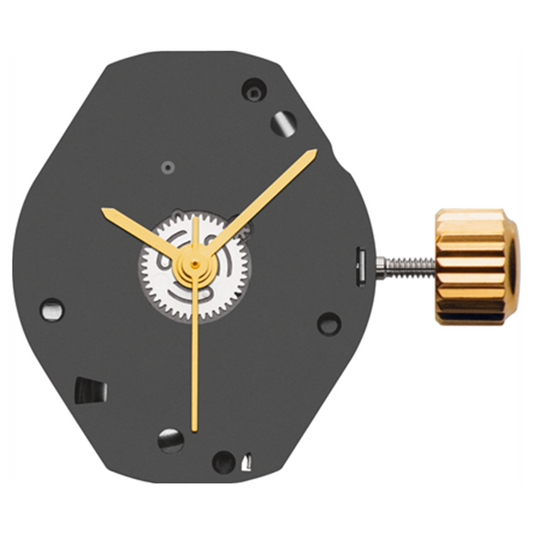 Montre ETA 802.102 à quartz, mouvement suisse à 3 aiguilles