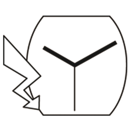Montre ETA 802.102 à quartz, mouvement suisse à 3 aiguilles