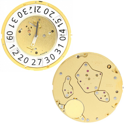 Ronda 8040N quartz watch movement for precise timekeeping in watch accessories by Ronda.