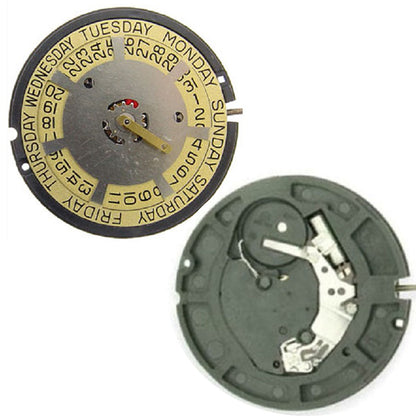 Montre <tc>ETA</tc> 805.144 Quartz 3 Aiguilles, Date à 3h, Jour à 12h Mouvement Suisse