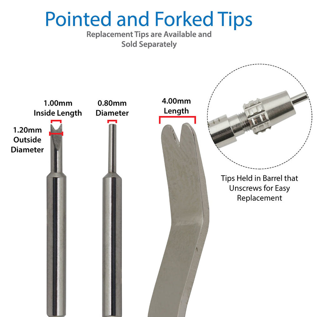 Bergeon 8111 Swiss spring bar removal tool for precise watch strap adjustments and repairs