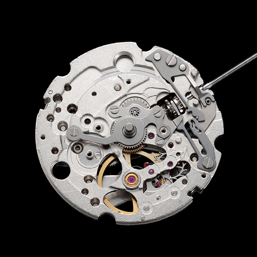 Mouvement mécanique automatique japonais plaqué argent Miyota / Citizen 82S5