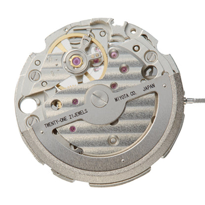 Mouvement mécanique automatique japonais plaqué argent Miyota / Citizen 82S7