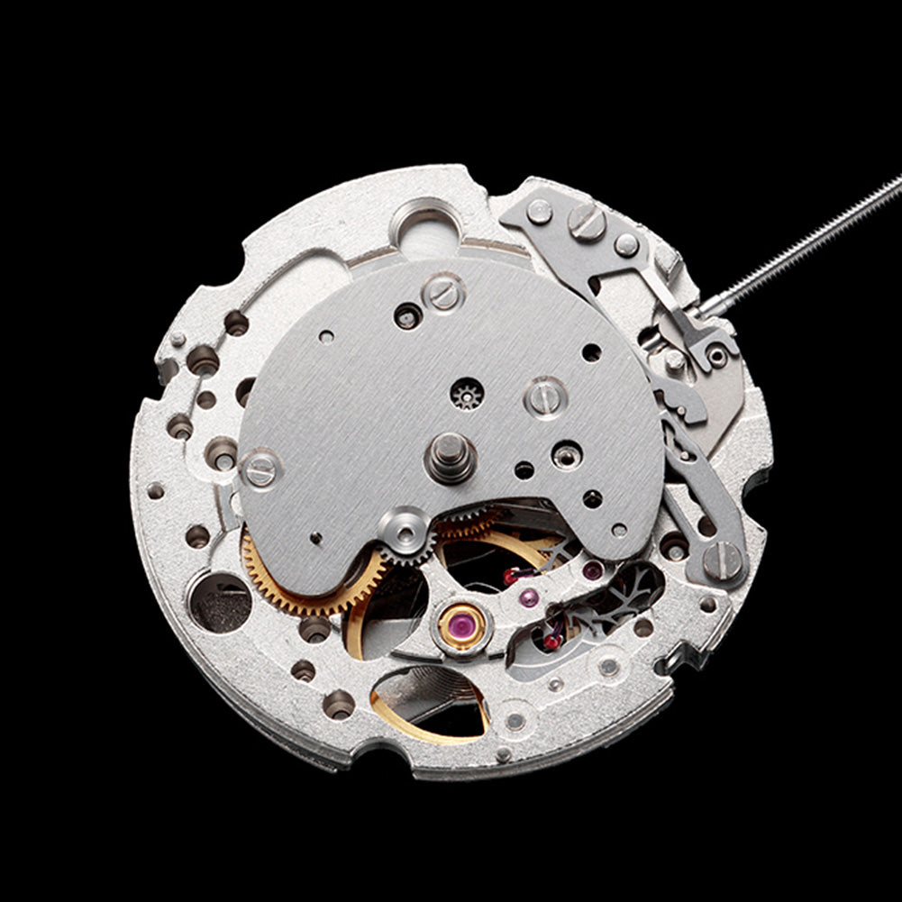 Mouvement mécanique automatique japonais plaqué argent Miyota / Citizen 82S7