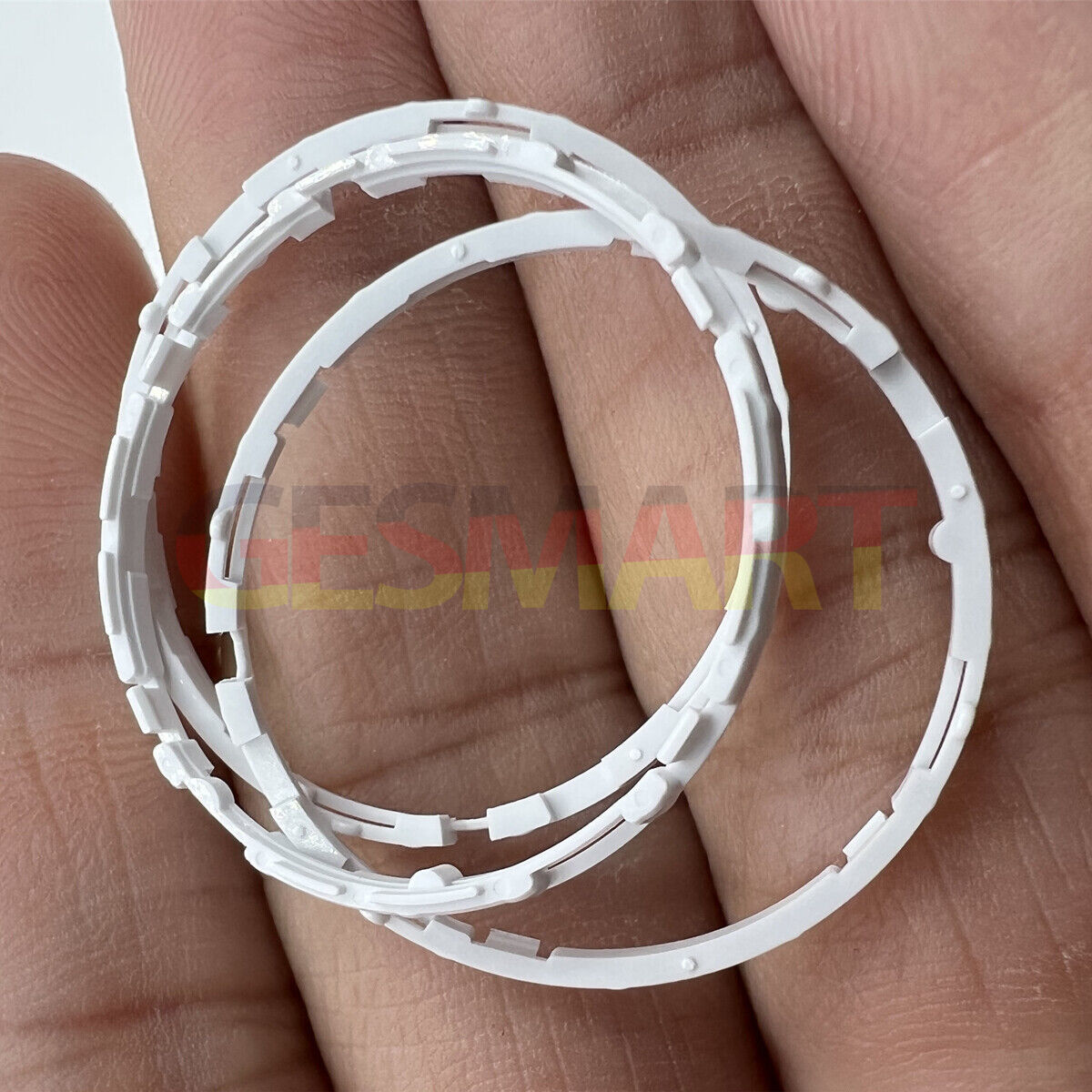 Plastic watch case cushion spacer ring for Miyota 9015 movement, compatible with various brands.