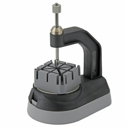 Bergeon 8745 precision watch band press tool for accurate bracelet adjustments and link removal.