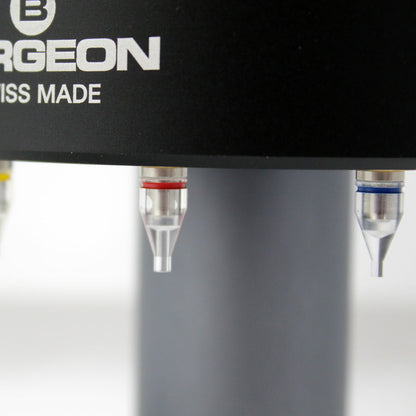 Bergeon 8935 watch hand setting tool with four adjustable positions for precise watch accessory repairs.