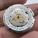 Genuine Swiss ISA 8161 Silver Watch Quartz Movement Movement 3 Hands Date At 4