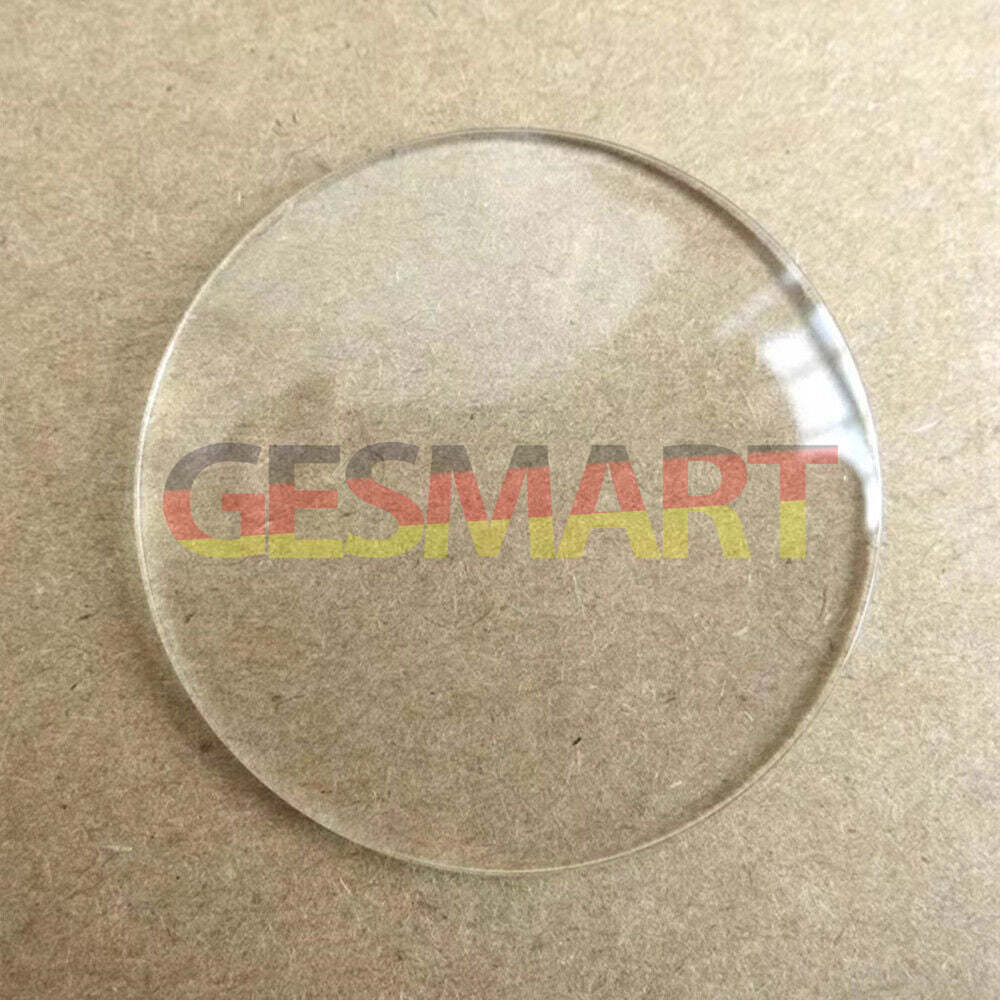 Verre minéral de remplacement pour montre ronde de 20 à 31 mm, épaisseur 1,2 mm