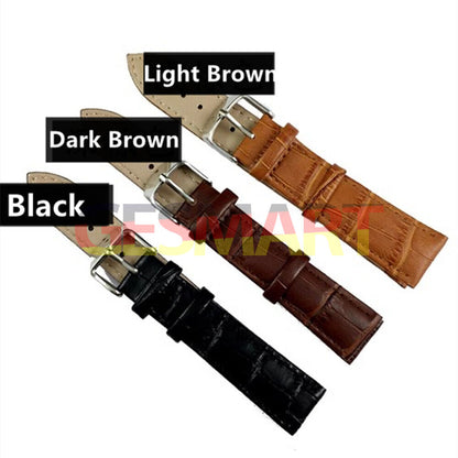 38mm TAIHANG manual watch with golden nail markers, silver dial, and 17-jewel mechanical movement.