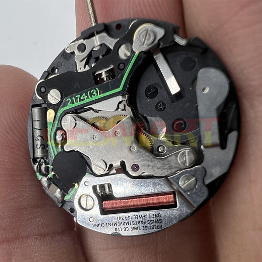 Montres à quartz 3 aiguilles, fabrication suisse, ISA 307, pièces de réparation