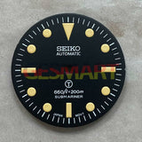 28.50mm Watch Dial Green Luminous Suitable for NH35/NH36 Movement Watch #04